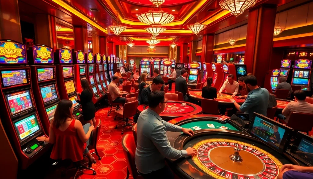 Experience the excitement of https://88aamobi.com/ with vibrant casino gaming, featuring lively slot machines, poker tables, and roulette.