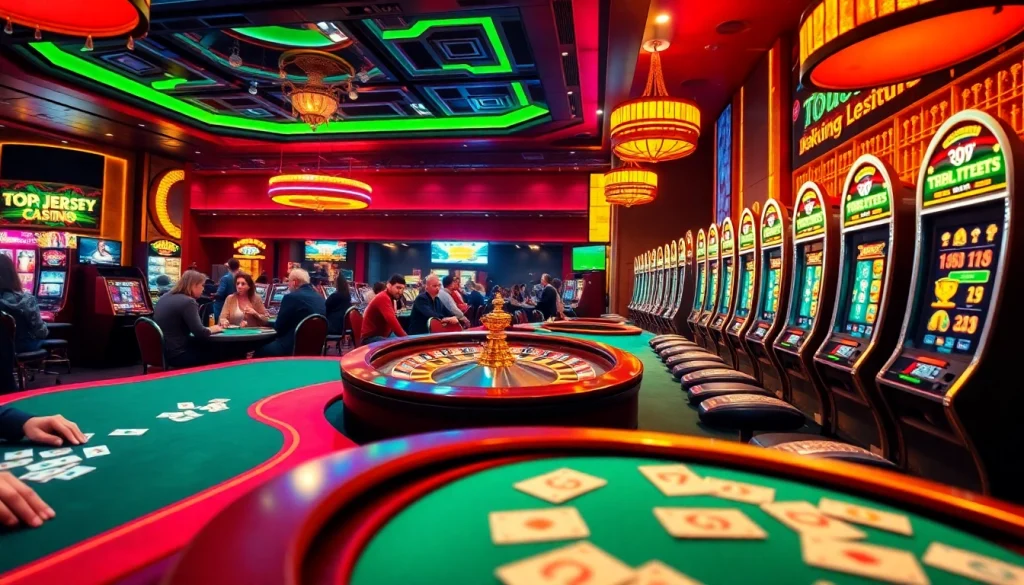 Gamblers enjoy thrilling gaming action featuring topnfljerseyswholesale.com betting options at lively casino tables.